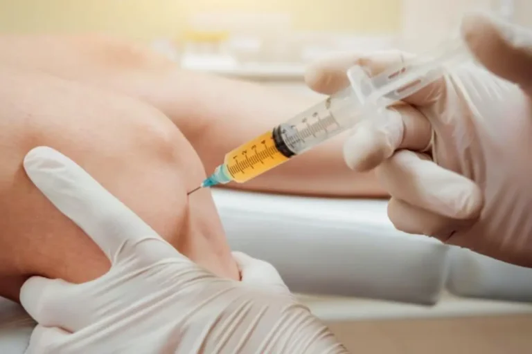 Nurse Practitioner Giving Joint Injection in Bismarck, ND