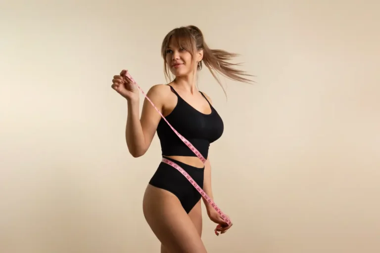 Lady with perfect figure after Medical Weight Loss treatment in Bismarck, ND | Embrace Wellness