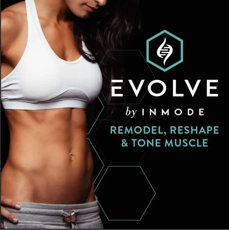 Lady with perfect body after Evolve Body Contouring treatment in Bismarck, ND | Embrace Wellness