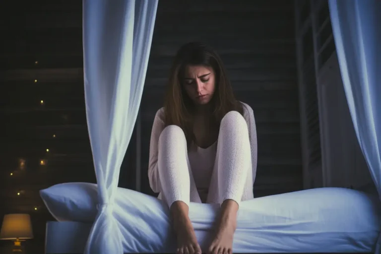 Woman facing restless legs syndrome seeking for treatment in Bismarck, ND | Embrace Wellness