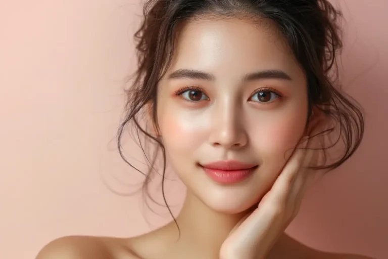 Girl with glowing bright face after skin treatment in bismarck, nd | Embrace Wellness