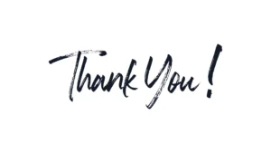 Thank You